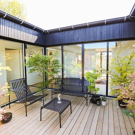 Villa Modern Architecture Atrium House Kopenhagen Exterior foto